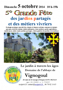 5° grande Fête des jardins et des métiers anciens